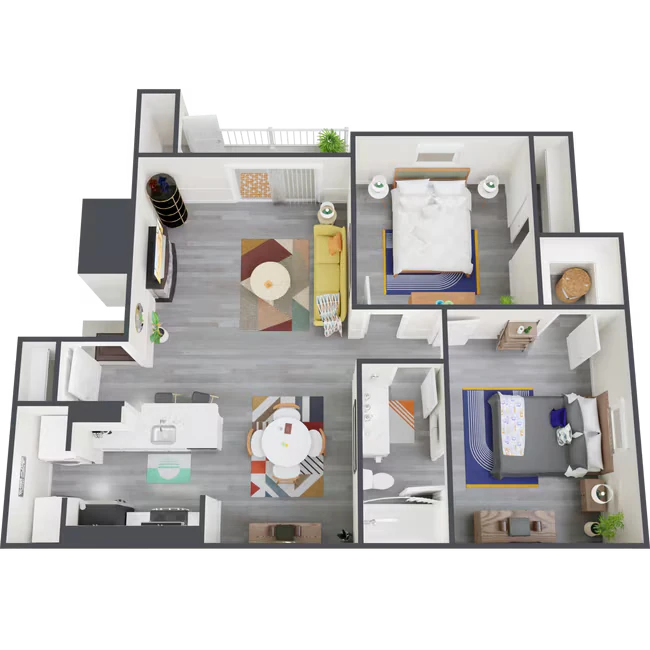 Unit 2703 1601 floor plan